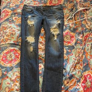 Darkwash Skinny Jeans